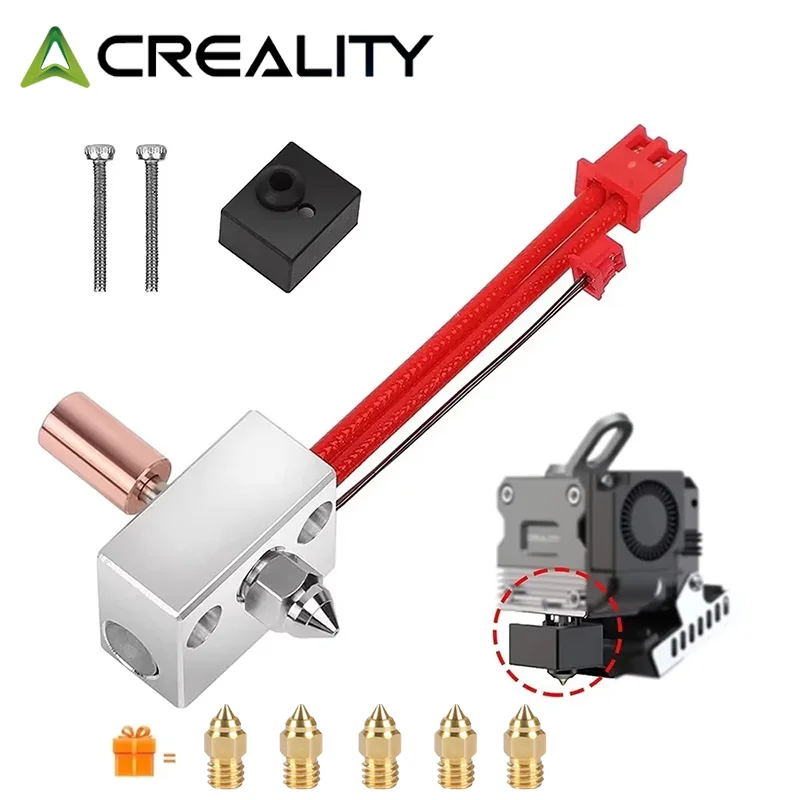 Creality Sprite Extruder Upgrade Heizblock-Kit Hochtemperatur 300 ℃,für Creality Ender 3 S1/Ender 3 S1 Pro/CR10 Smart Pro
