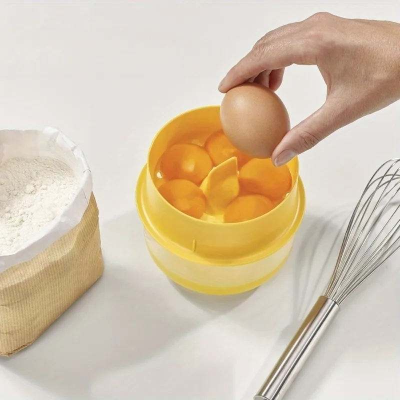 Advanced Plastic Egg White Yolk Separator Essential Kitchen Tool for Baking Cooking and Desserts Durable Easy To Clean Design.