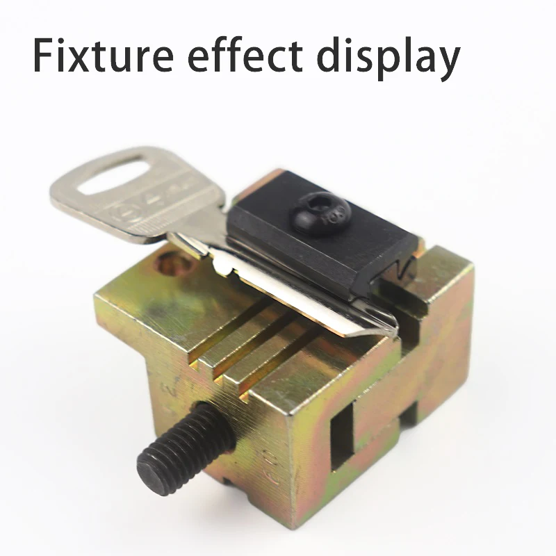 2PCS/Lot Universal Semicircular key embryo fixture clamp For Vertical key machines accessories Yuema key duplicating