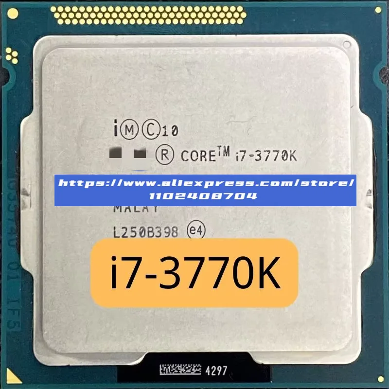Core i7-3770K i7 3770K 3.5 GHz Quad-Core CPU Processor 8M 77W LGA 