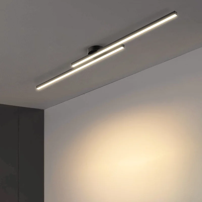 Minimalist Led Ceiling Lamp Modern Strip Aisle Ceiling Chandeliers Corridor Indoor Light Home Lighting Decoration Lamps Fixtures