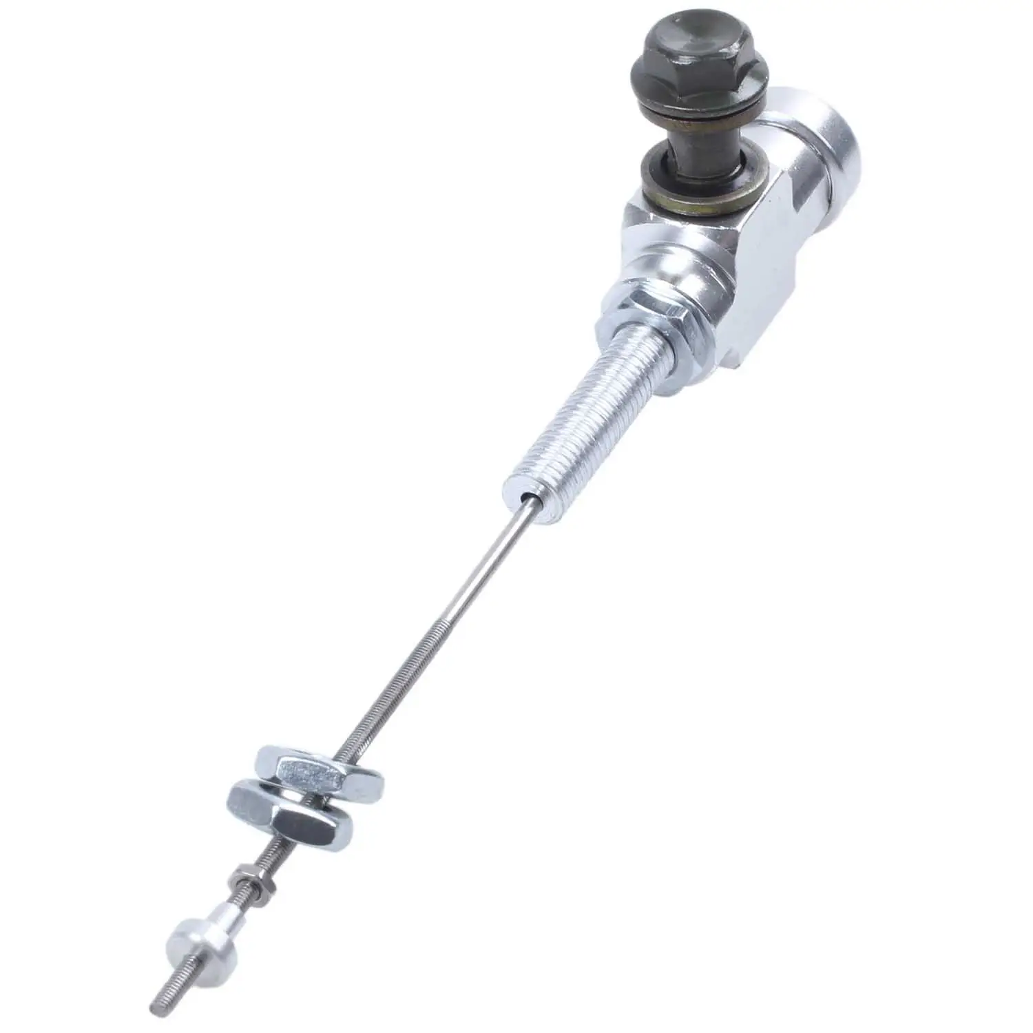 오토바이 유압 클러치 마스터 실린더로드 브레이크 펌프 M10x1.25mm, 알루미늄 실버