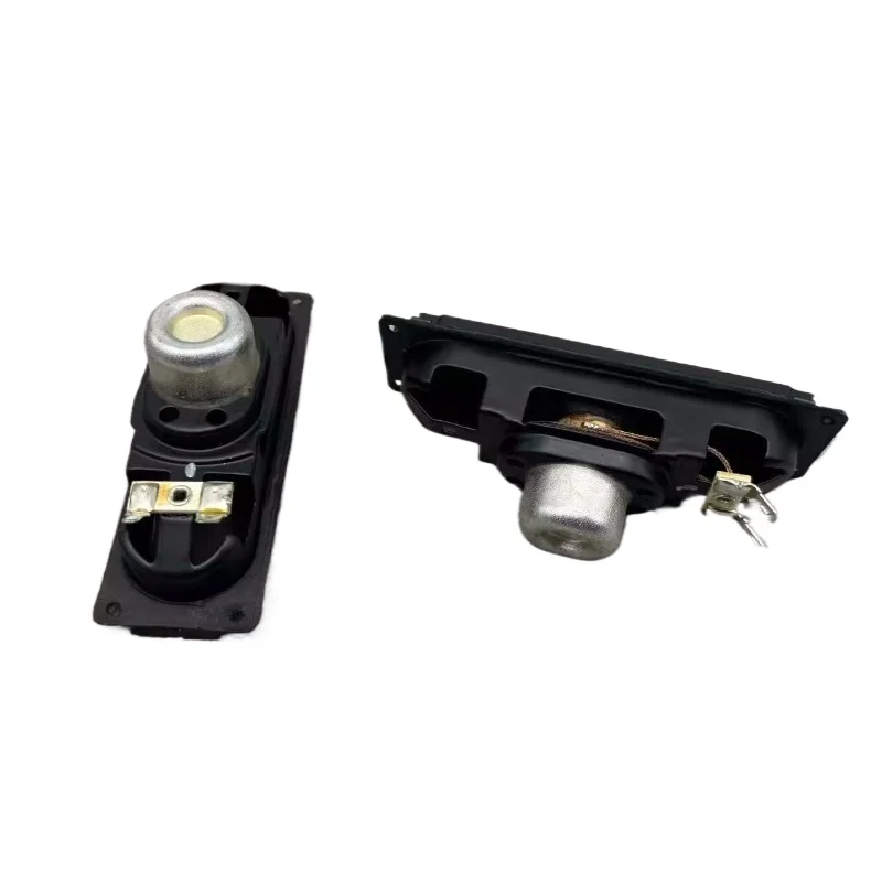 SOTAMIA 2PCS 107*35mm 활주로 유형 전체 범위 스피커 네오디뮴 자기 직사각형 고등학교 서브 우퍼 6 옴 10 와트