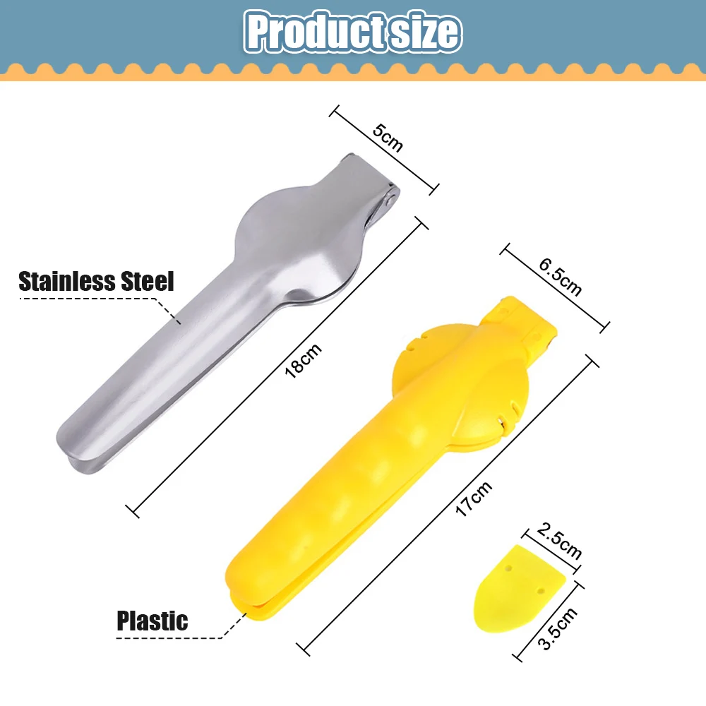 Chestnut Clip Nutcracker Opener Nuts Peeler Shelling Walnut Cracker Sheller Stainless Steel/Plastic Kitchen Pliers Accessories nut sheller