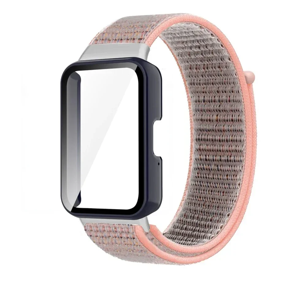 Premium Protector Case and Band Kit with Nylon Loop Strap and Glass Protective Shell