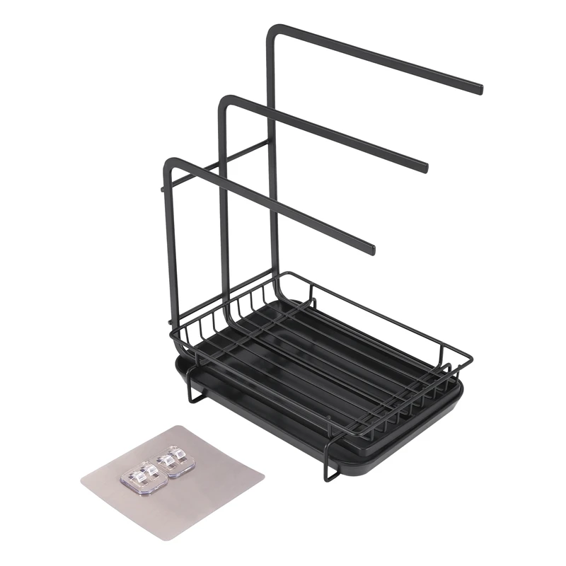 

Новый держатель губки с дренажной кастрюлей для раковины Kithcen, кухонная стойка для мыла с губкой и щеткой