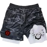 Summer Sporty Versatile Casual Anime Print Men's Shorts Everyday Casual Quick-Drying Sweatpants 1