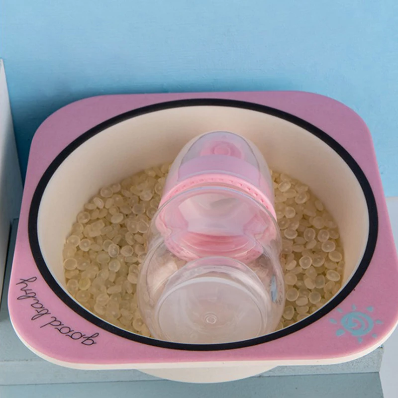 60ml Baby Newborn Nursing Nipple Bottle PP Pacifier Milk Water Feeding Cute Cartoon Mini Baby Bottle
