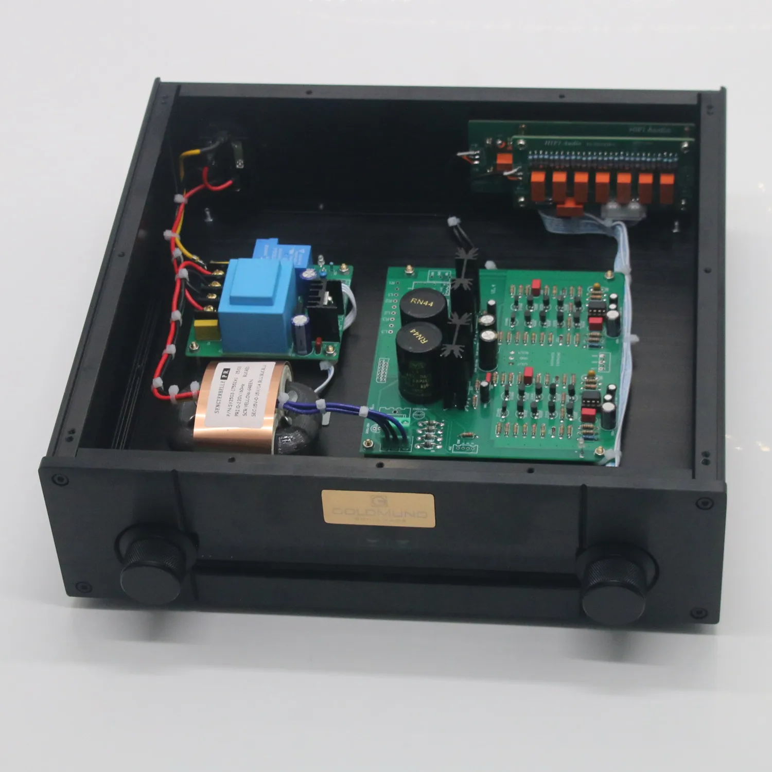 HiFi Remote Version C3850 Single-Ended Class A Vorverstärker mit 4-Wege-Eingangsbasis auf Accuphase C3850-Schaltung – Detail 2