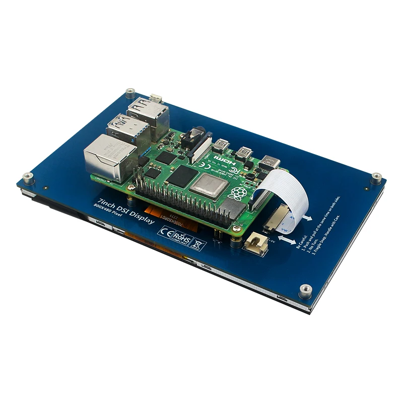 Padrão, IPS Display, RPI 5, 3B, 3B,