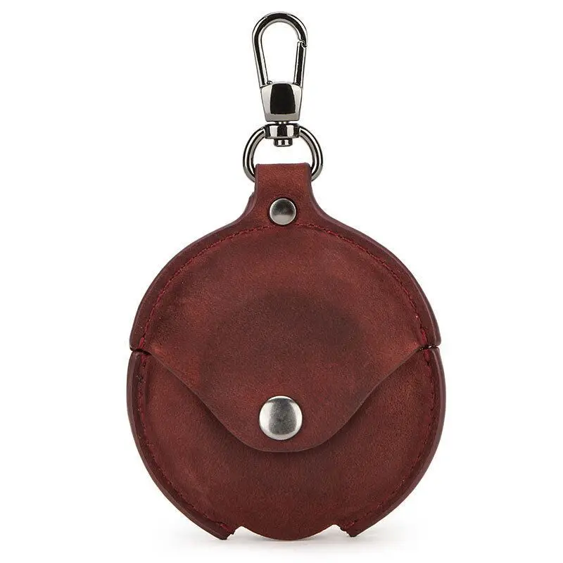 Handmade Luxury Genuine Leather Case For Huawei freebuds3 Wireless Earphone Travel Portable Protective Bag protective cover