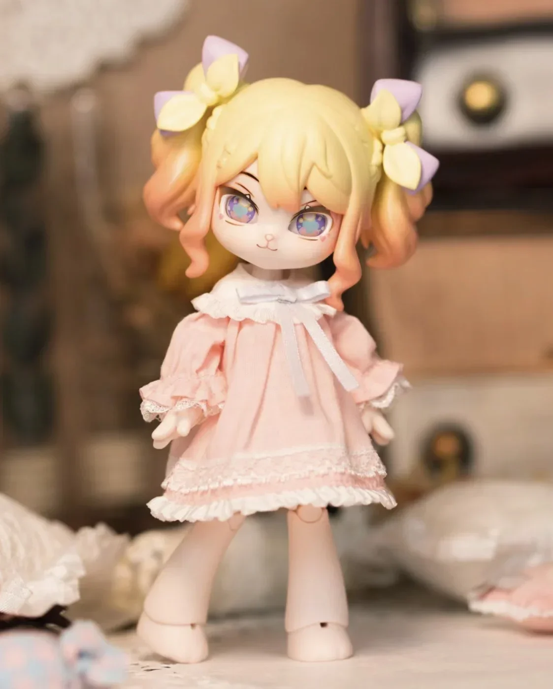 thumbnail image 1 of Bonnie Chapter Of Starry Night Series 1/12 Bjd Obtisu1 Dolls Cute Action Anime Figure Toys Gifts, 1 of 5