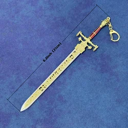 Exquisite 8.6 - Inch Metal Elden Ring Katana - Authentic Japanese Samurai Sword Replica (Night and Flame)