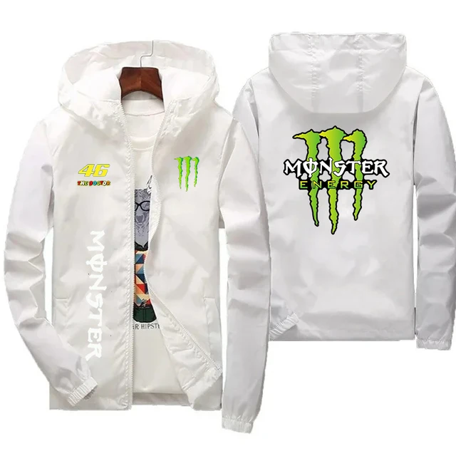 Monster Energy Lightweight Hooded Jacket for Men And Women Comfortable Printed Stylish Multiple Colors Available