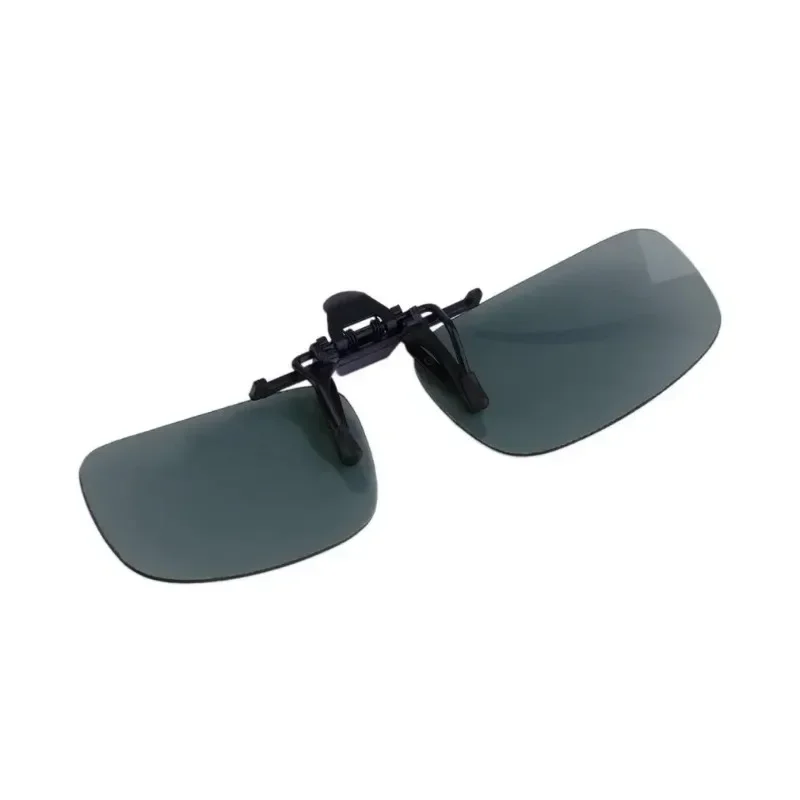 Glasses Yellow Driving Night Vision Clip-on Flip-up Lens Sunglasses Anti-UV 400 Unisex For Women Men