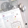 5Pcs Glitter Matte Washi Tape Scrapbooking Supplies Washi Tape Set Diary Decoration Basic Cinta Adhesiva Decorativa Washi Tapes 2