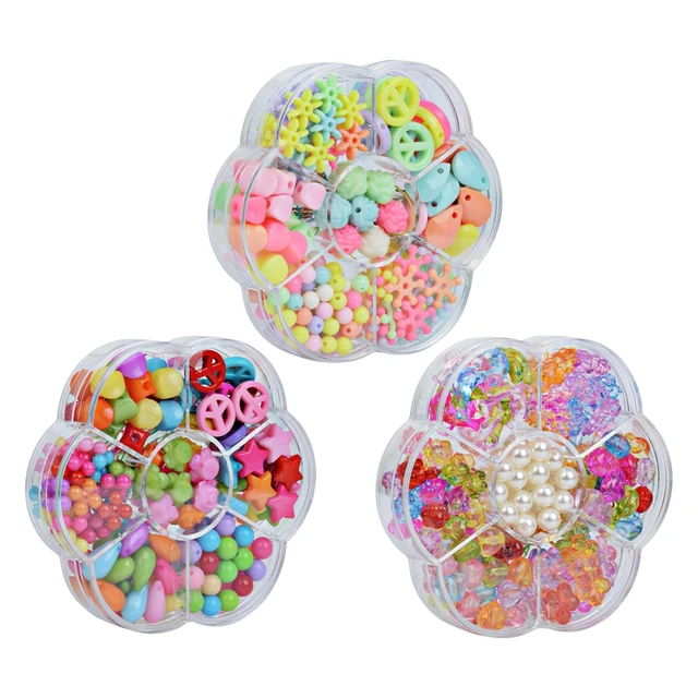 DIY Bead Set Jewelry Making Kit for Kids Girl Pearl Beads for