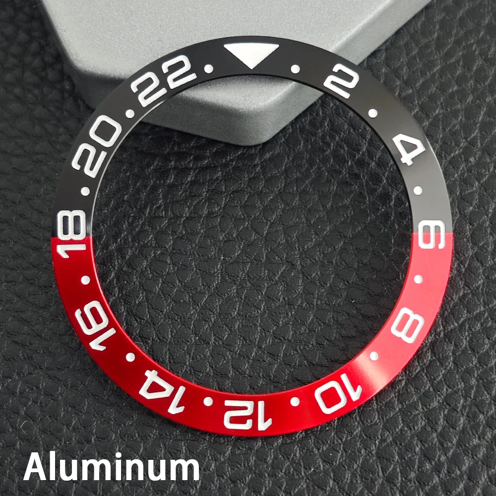 Premium Ceramic/Aluminum Watch Bezel Insert - High-Quality Mechanical Accessory