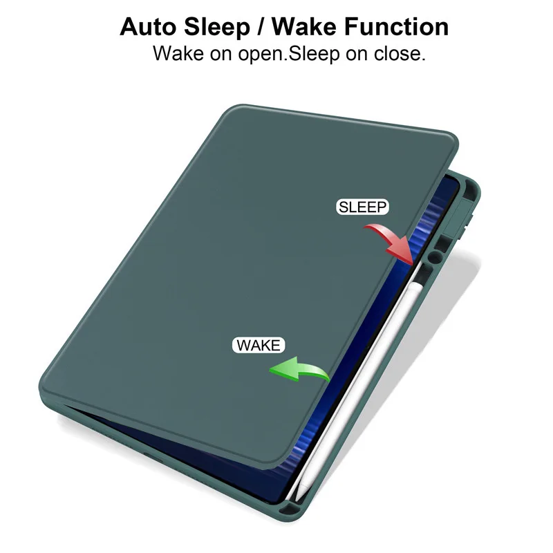 Enhanced Product Title:  
Premium Rotating Acrylic Stand Smart Cover with Pen Slot