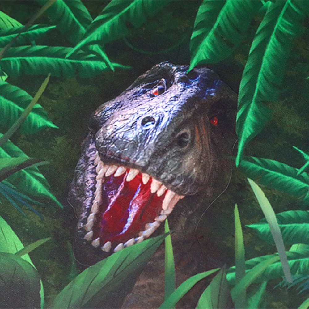 Creative Dinosaur 3D Greeting Card Children's Birthday Animal Greeting Card Blessing Message Postcard Invitation Letter