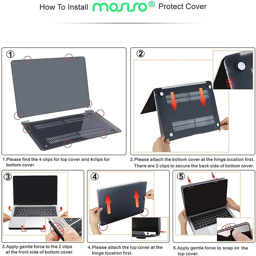 Casing Laptop untuk Macbook Air Pro 13 14 M1 Chip A2442 A2337