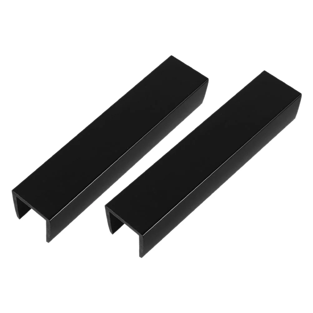 2 Pcs U Shaped Groove Fence Reinforcement Fittings Baby Gate Hardware Mount Pet Gates Accessories Barrier Parts