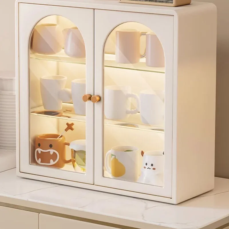 Kitchen Auxiliary Table Sideboard Prefab Furniture Organizer Room Living Chairs et Cabinet Shelf Multifunctional Aesthetic