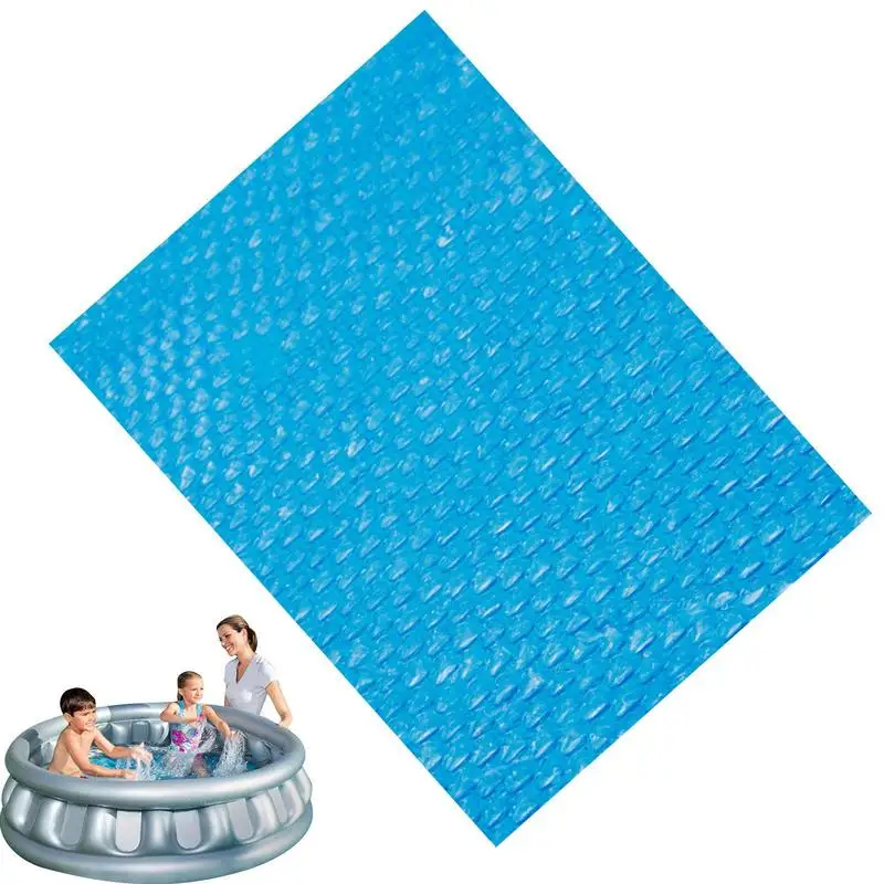 Heat Retaining Hot Tub Cover Solar Pool Cover Bubbles Solar Cover Heat Retaining Blanket Blanket Floating Pad For Swimming Pools