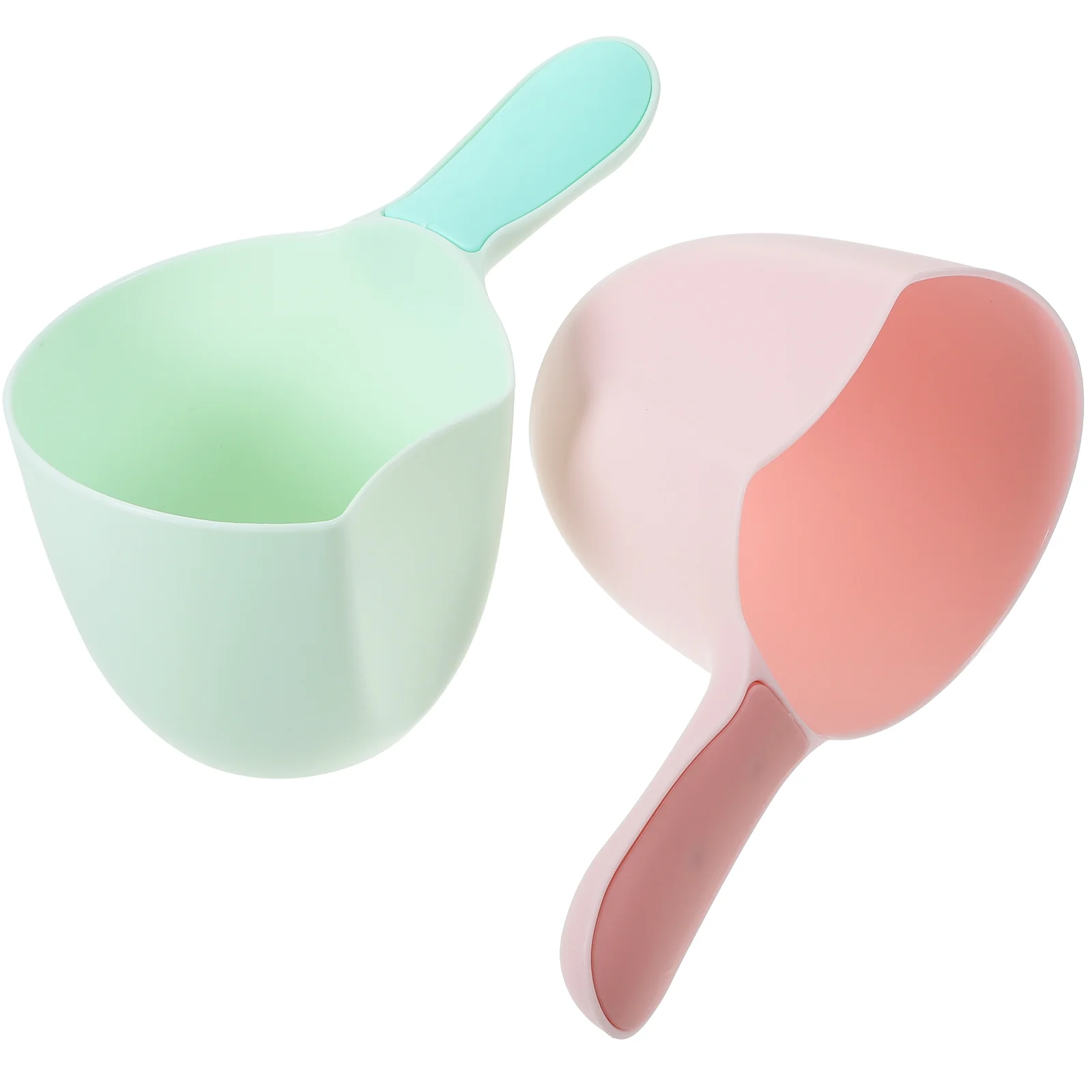 

2pcs Bathing Ladle Versatile Kitchen Large Water Scoop Sauna Room Shower Ladle