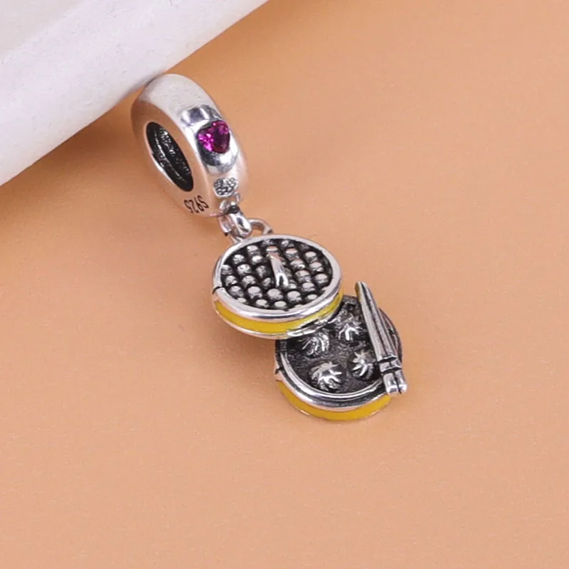 925 Sterling Silver Bead Chinese Bao Lion Red Phoenix Dangle Charm Food Fit Pandora Bracelet Women DIY Jewelry charm jewelry,sterling silver jewelry,beads charms,animal charm jewelry,sterling silver beads,silver charm bead,charm bead,beads jewelry,sterling silver beads charm,loose gemstone jewelry