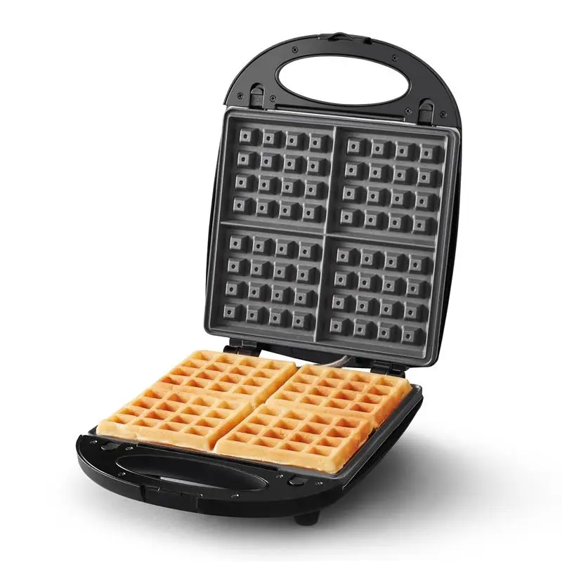 

Electric Sandwich Maker,Panini Press GrillWaffle Maker,with Removable Non-Stick Plates,