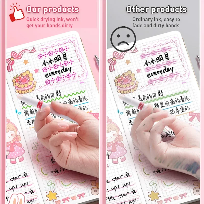 Flower Curve Highlighter Set 4