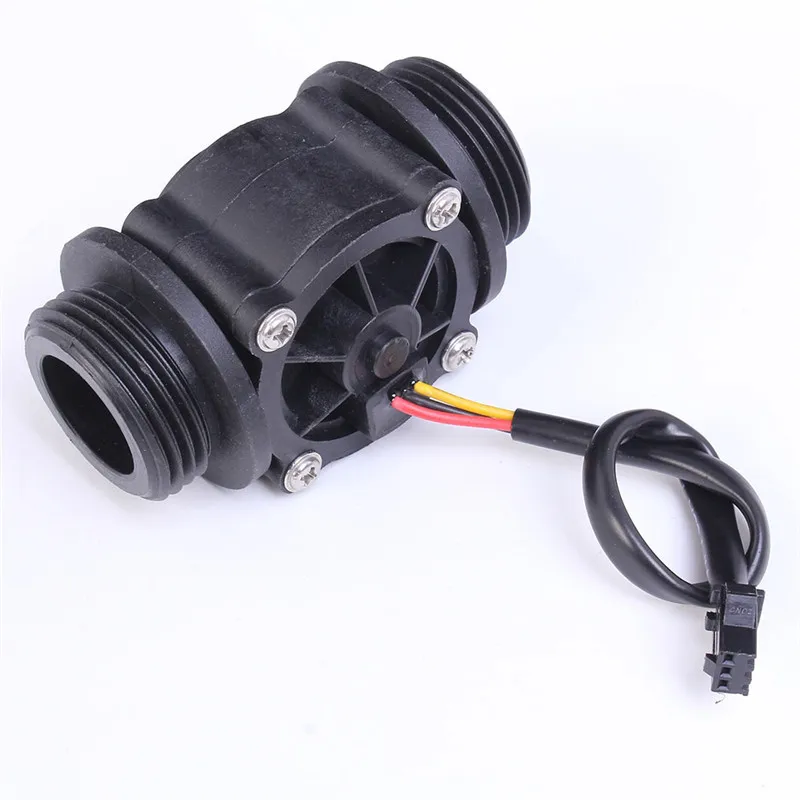 【Best SKU活动价 Guaranteed】 DC 5V-24V DN25 Water Flow Sensor Switch 1-60L ...