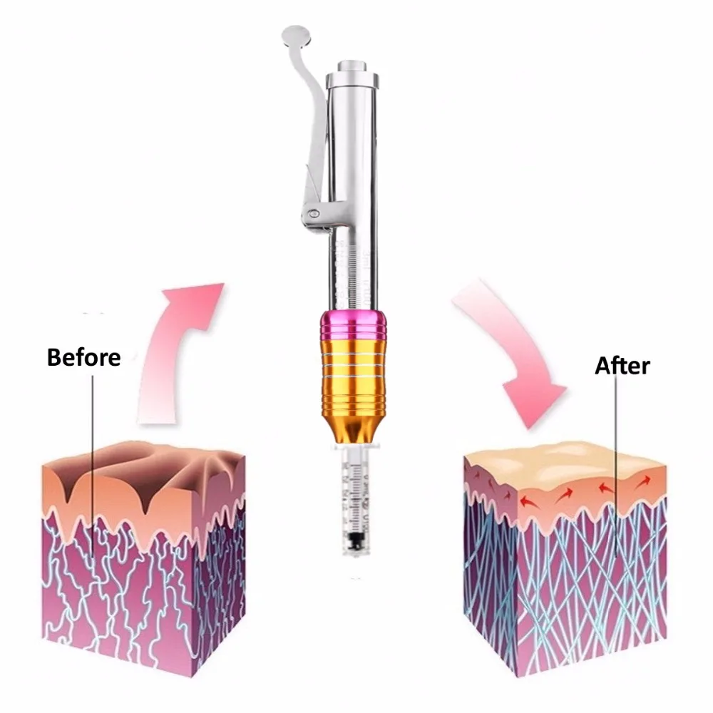 Hyaluronic Injection Pen Massage Atomizer Pen Kit High Pressure Acid Micro Guns hyaluronic lip filler tool hyaluron pen