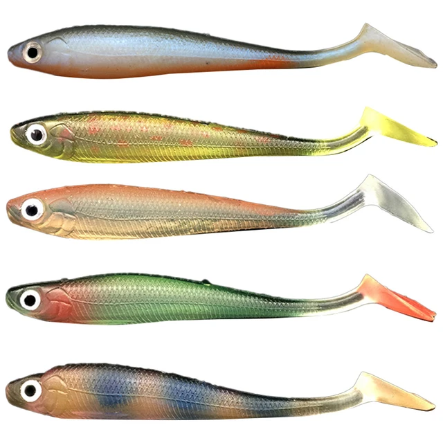 1pc Silicone Soft Bait 9cm 5g Wobbler Tail Lure Minnow Soft Minou Silicone  Bait Wobbler Carp Lures Worm Hook High Quality Hot - AliExpress