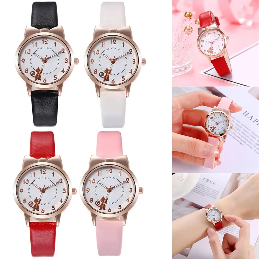

New Fashionable Simple Style Leather Belt Watches Women Watch Quartz WristWatch Quartz Watch Casual Exquisite