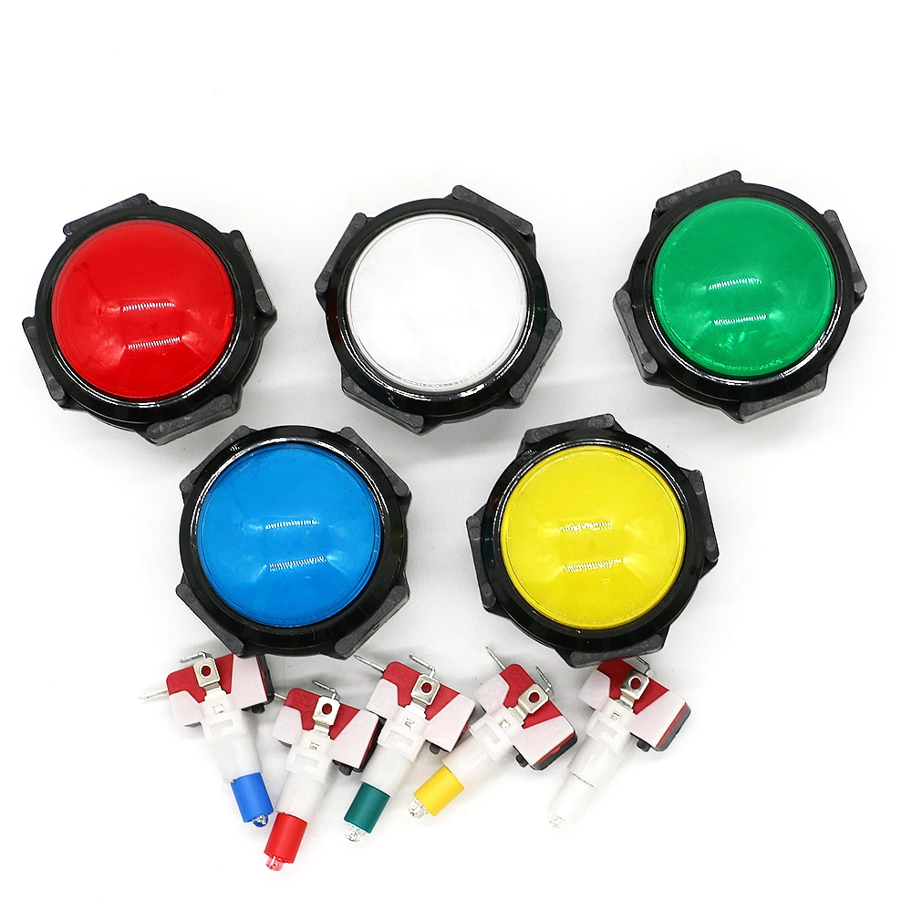 60mm Push Button Arcade Led Micro Switch Momentary Illuminated 12v Lamp For Diy Game Control Crane Vending Machine Button Arcade 60mm Push Buttonpush Button Arcade Aliexpress