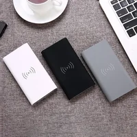 New 20000mAh Portable External Battery Power Bank Qi Wireless Charger PowerBank For iPhone X 8 Plus Samsung S10 S9 S8 Poverbank 2