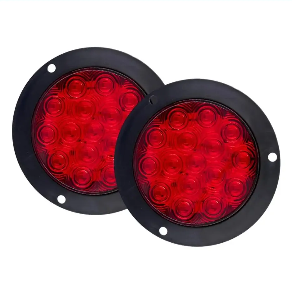 ตัวเลือกสินค้า ไฟท้าย LED 4 นิ้ว 16 ดวง 12V/24V สำหรับรถบรรทุก
