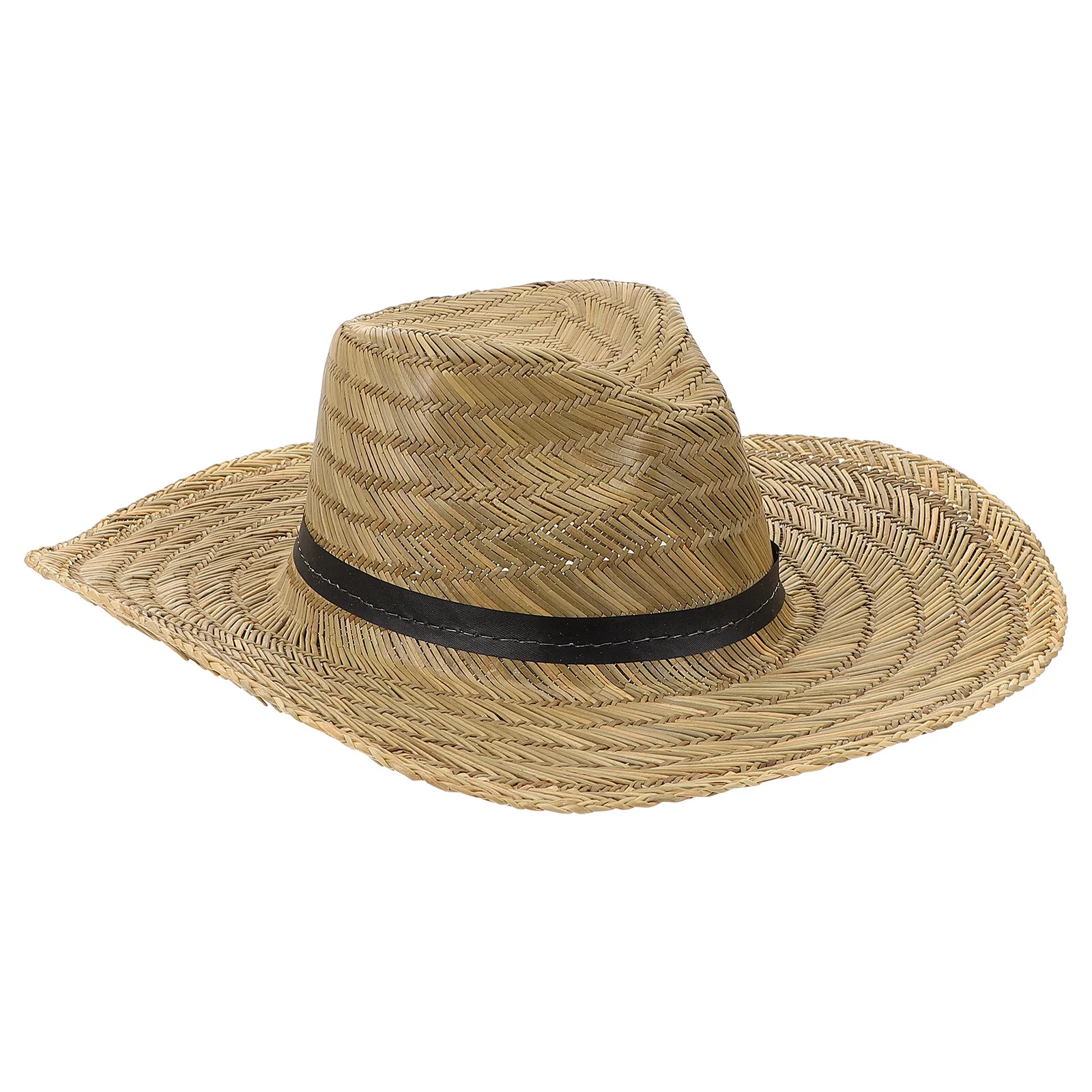 

Men's Sun Hat Cowboy Hats for Men's Caps Outdoor Summer and Women Straw Dad