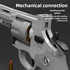 Continuous Firing ZP5 357 Revolver Launcher Pistol Soft Dart Bullet Toy Gun CS Outdoor Game Weapon for Kids Adult 6
