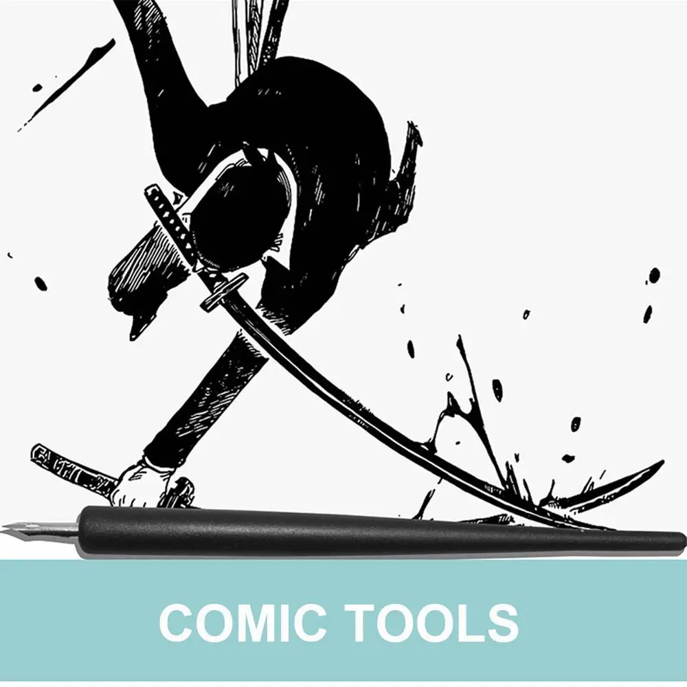 Art Pens Thermal Paper Eraser Pen Anime Eraser Drawing Tip Calligraphy Manga Pen Set Painting Tools
