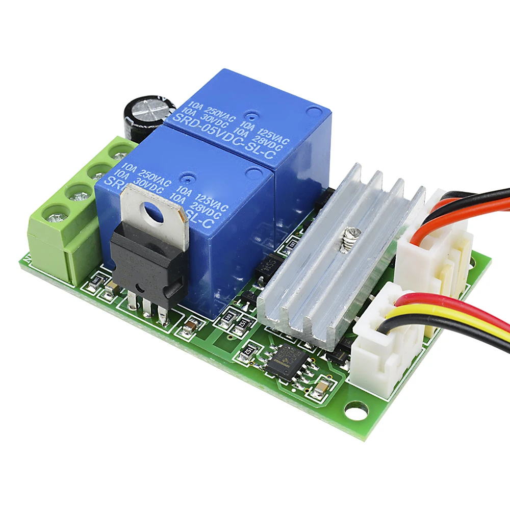 DC 6-24V 3A 21kHz PWM DC Motor Speed Regulator Controller Adjustable Speed Control Reversible Switch Relay Module 12V 24V 1203BS