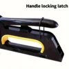 Professional Heavy Duty Staple Gun for Upholstery Wood Wire mesh Cables DIY Portable Manual Nail Gun Straight U-shaped Gun 4