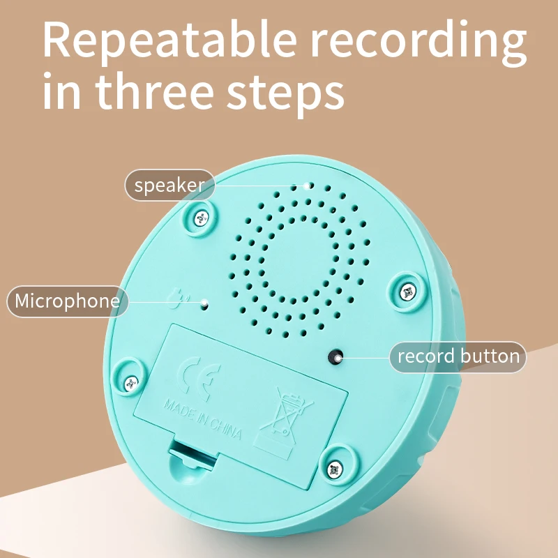 Pet Communication Button Dog Toys Recordable Pet Speaking Training Dog Talking Button Cute Claw Print Pattern Dog Accessories