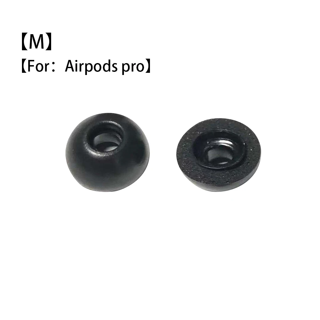 

1 Pair Earphone Ear Tip Headphone Headset Sponge Slow Rebound Ear Cap Headphone Accessory L