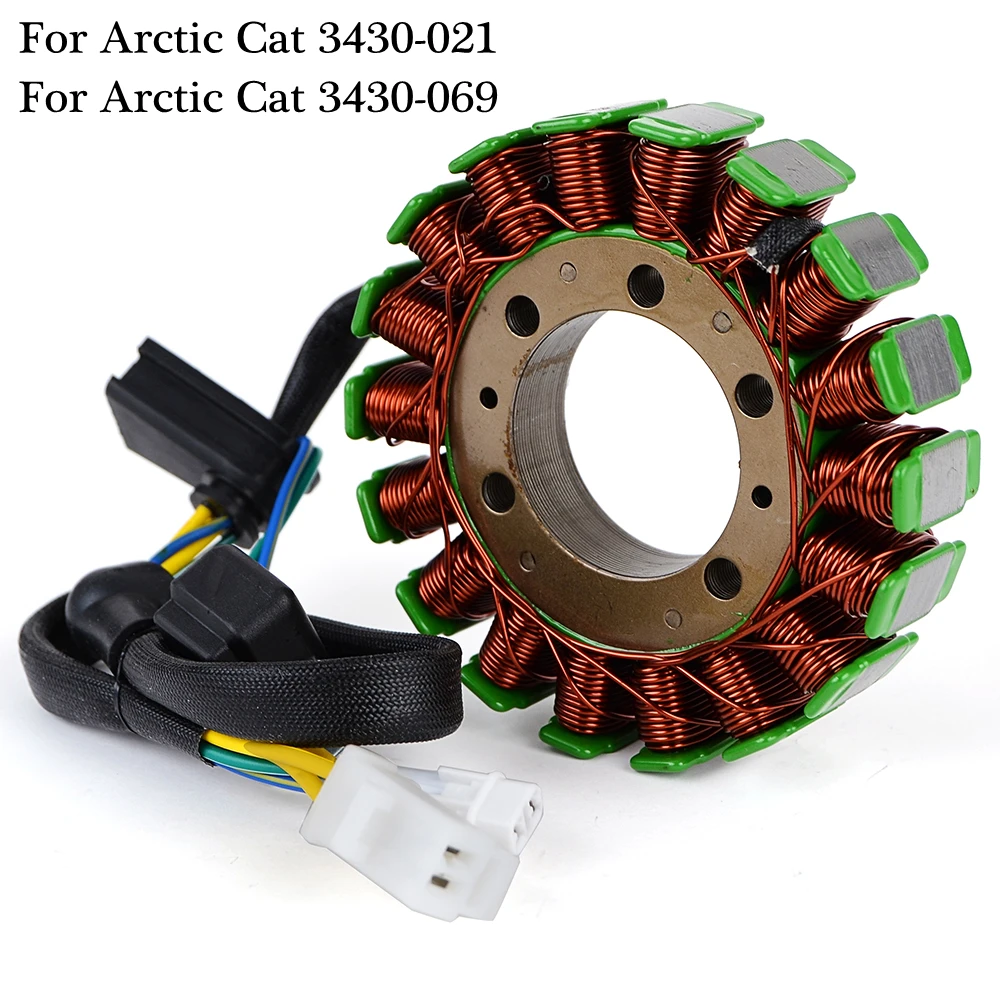 Bobina Dello Statore Del Generatore Per Arctic Cat Atv 250/300 300 4 X4 250 2 X4 1998-2005 2004 2003 2002 2001 2000 1999 3430-021 3430-069