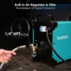 Plasma Cutter 80 Amps Pilot Arc Plasma Cutter Machine Digital Screen Display Dual Voltage 110/220V Plasma Cutting Machine 5