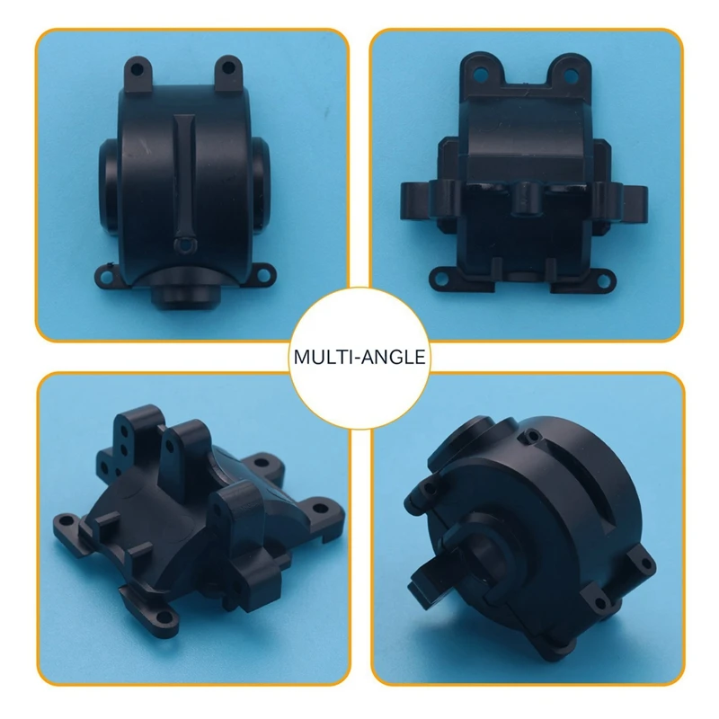 New-2 Set Metal Differential And Gearbox For SG1603 SG1604 SG1605 UDIRC UD1601 UD1602 UD1603 1/16 RC Car Upgrades Parts