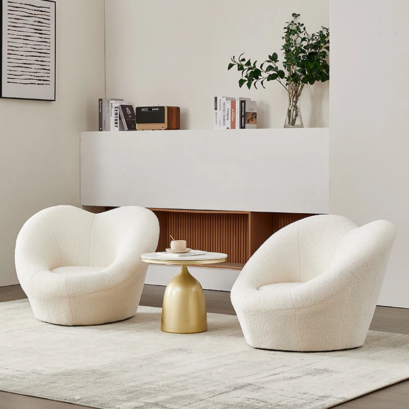 Luxe Heldere Woonkamer Stoelen Wit Luie Comfortabele Banket Eetkamerstoelen Moderne Lounge Silla Plegable Huismeubilair